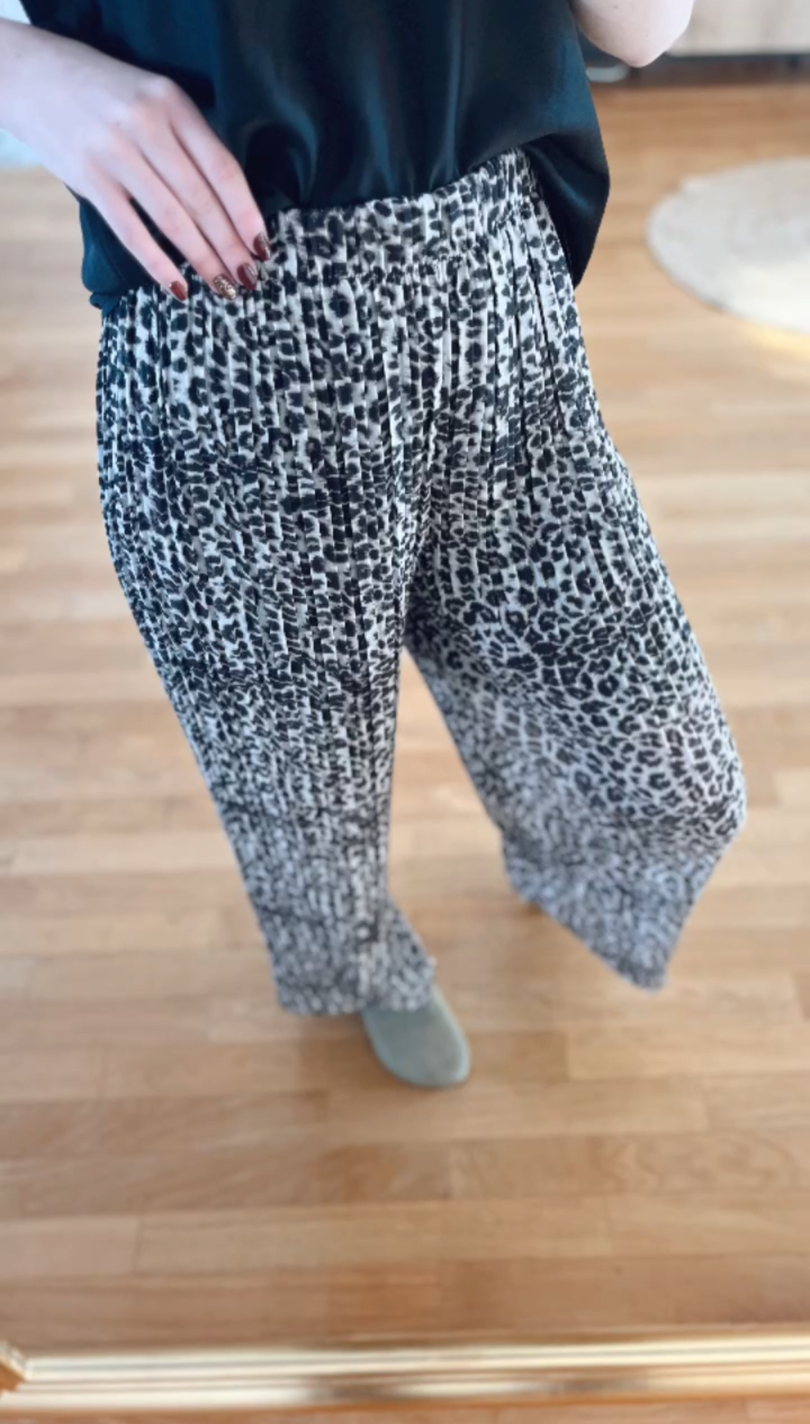 Pantalon léopard