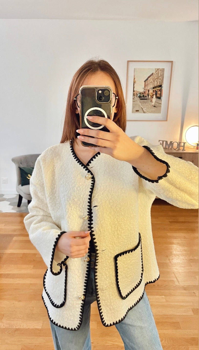 Veste Solène blanc