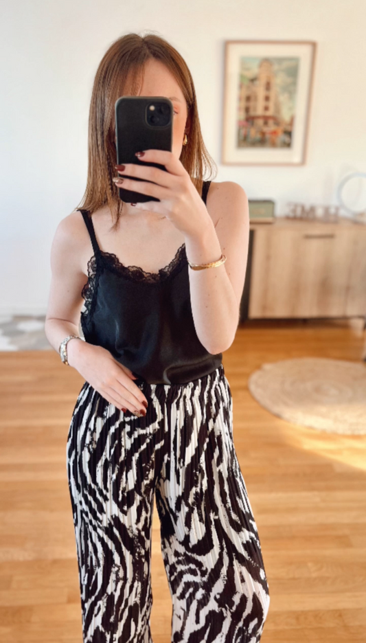 Pantalon zébré