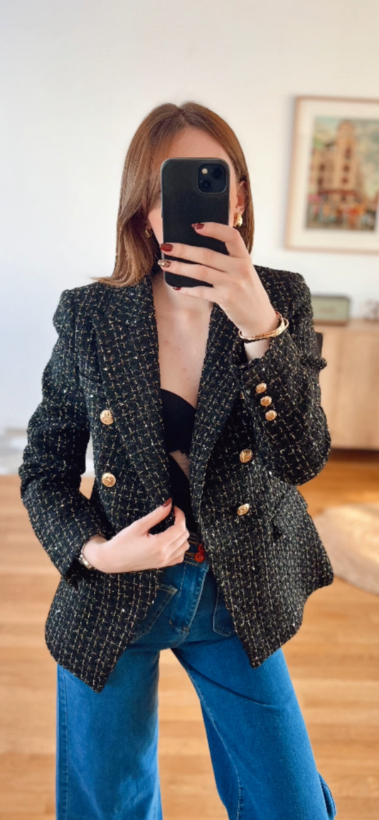 Blazer en tweed