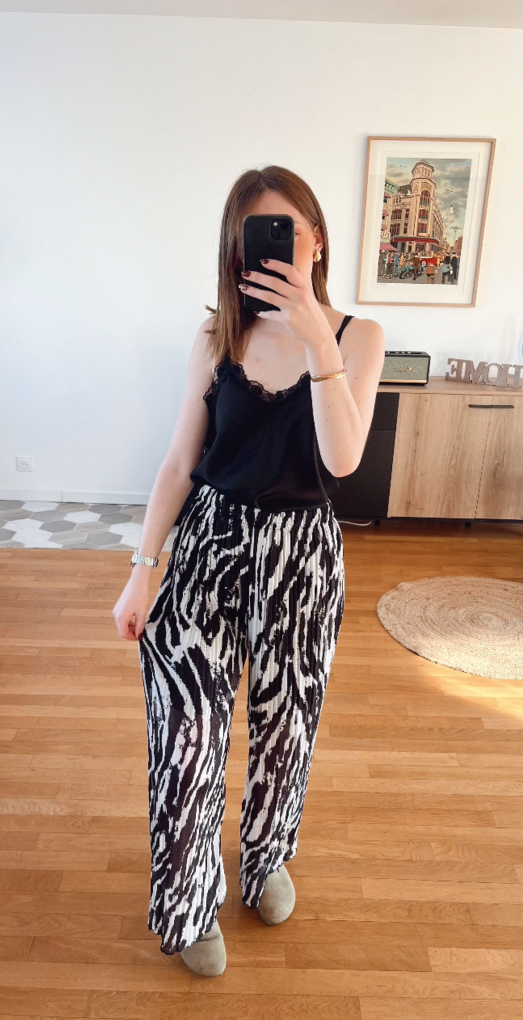 Pantalon zébré