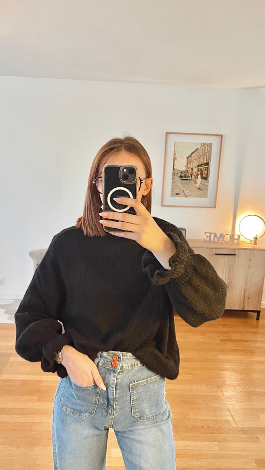 Pull Léonie noir