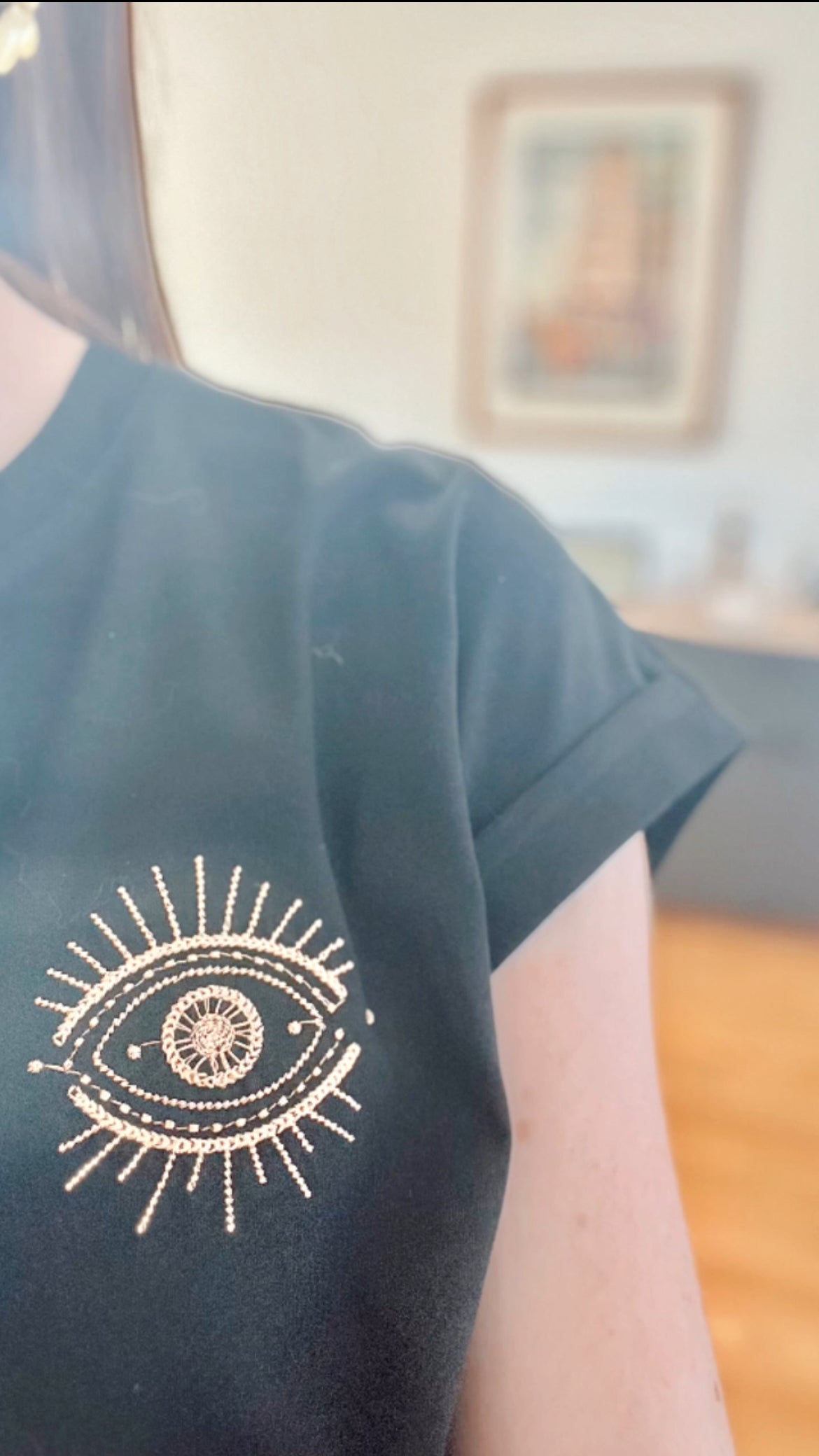 T-shirt avec œil