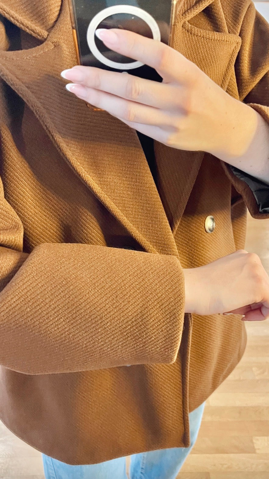 Manteau Laura brun