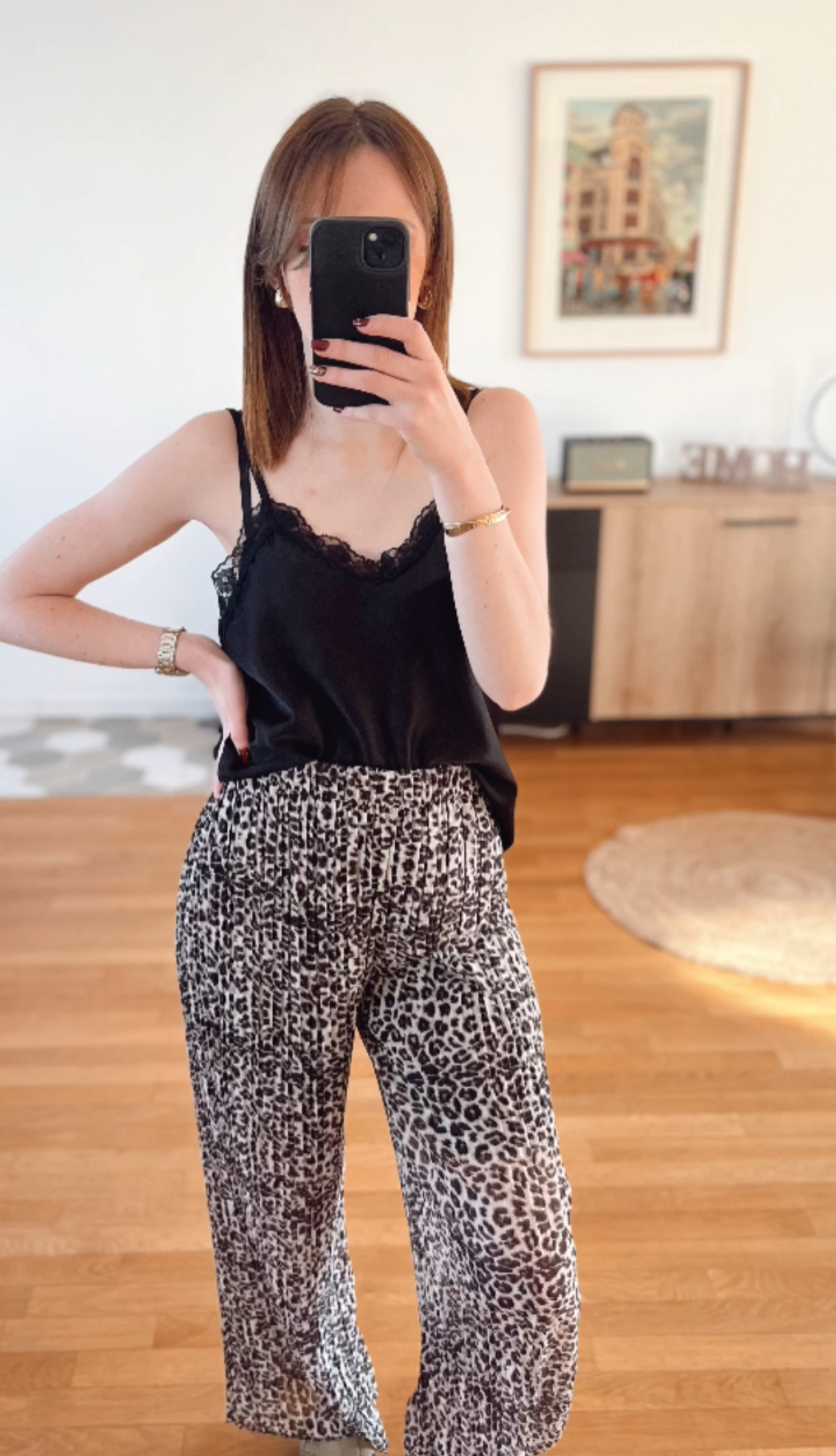 Pantalon léopard