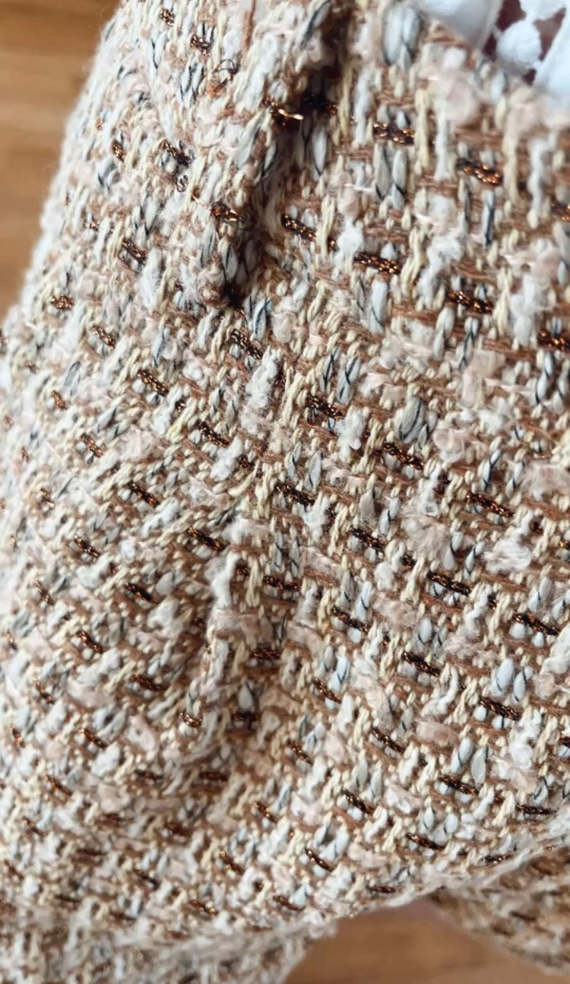 Short en tweed