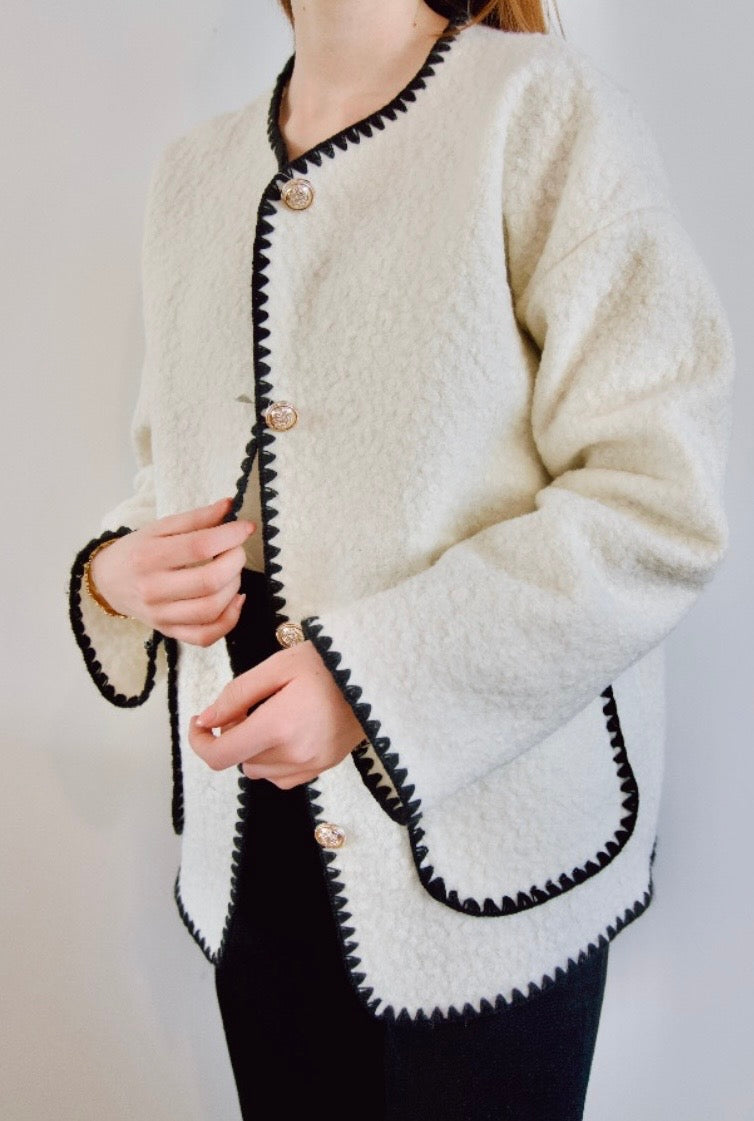 Veste Solène blanc