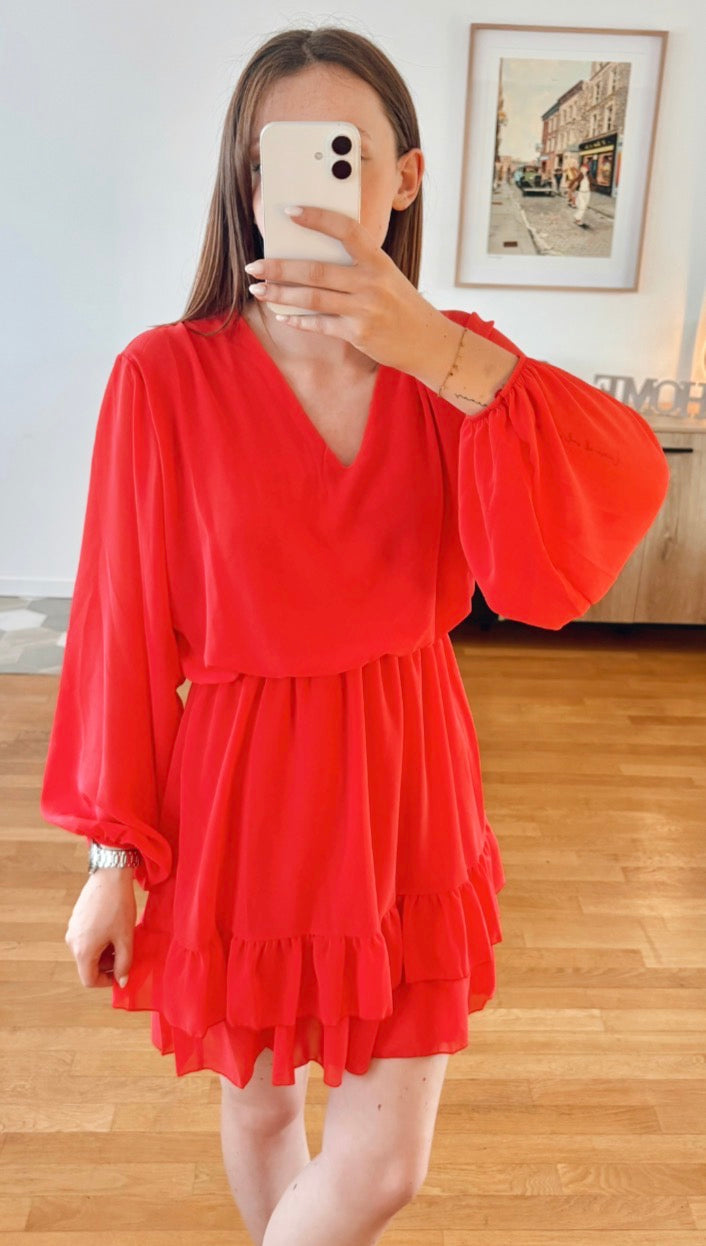 Robe Lucie - Rouge