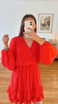 Robe Lucie - Rouge