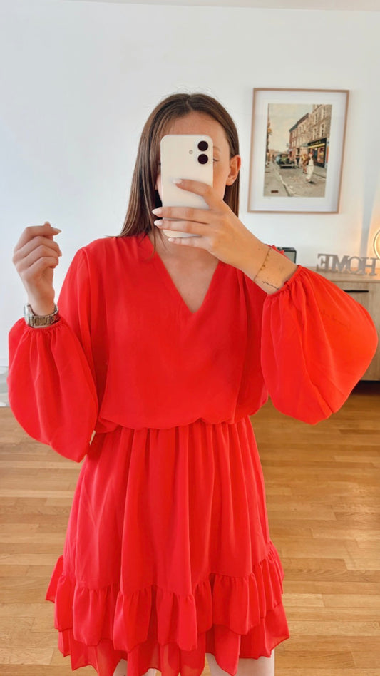 Robe Lucie - Rouge