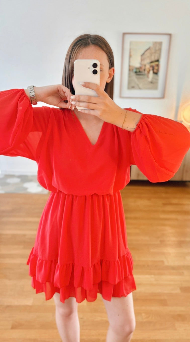 Robe Lucie - Rouge